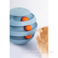 Turnable Cat Toy with Moving Balls